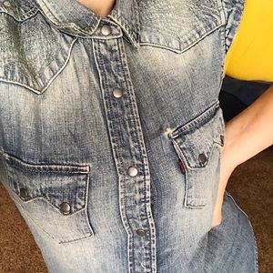 Denim vest/shirt